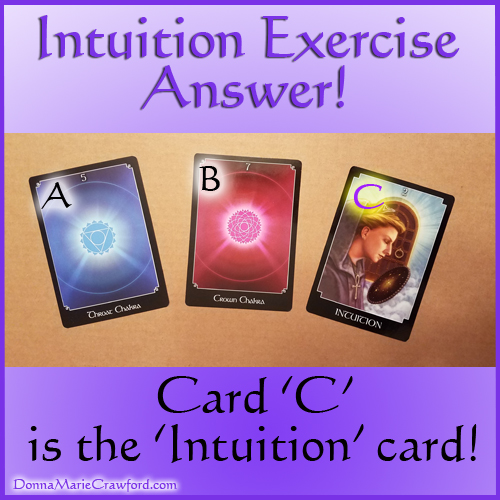 Intuition Exercise Answer